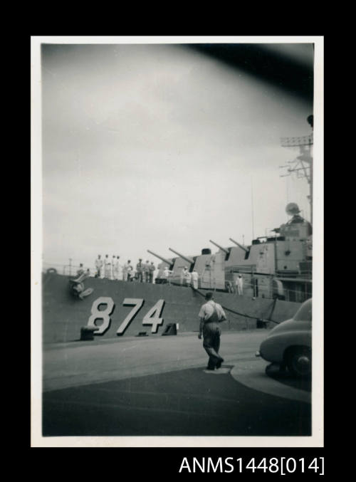 USS DUNCAN in port