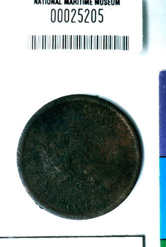 King George penny, from the wreck of the DUNBAR