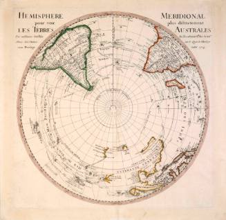 Hemisphere Meridional Pour Voir Plus Distictement Les Terres Australes