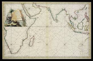Carte reduite de l'Ocean Oriental ou Mer des Indes [Reduced chart of the Eastern Ocean or Indian Sea]