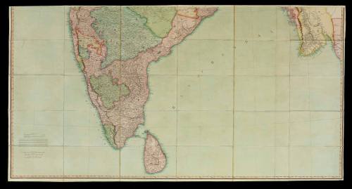Map of India [Southern part]