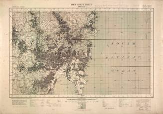 Coastal chart from Botany Bay to Dee Why used by John 'Jack' O'Brien