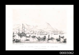 View of Victoria Town, Island of Hong Kong