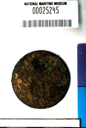 Unidentified corroded coin