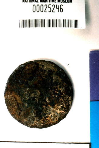 Unidentified corroded coin