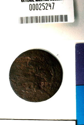 Unidentified corroded coin