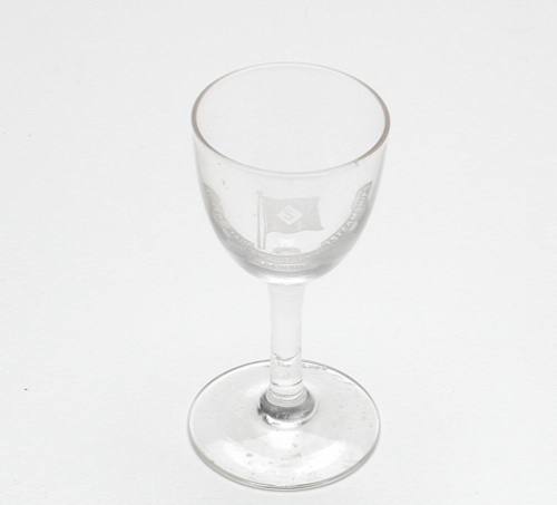 Australian Steamships liqueur glass