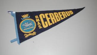 HMAS CERBERUS pennant