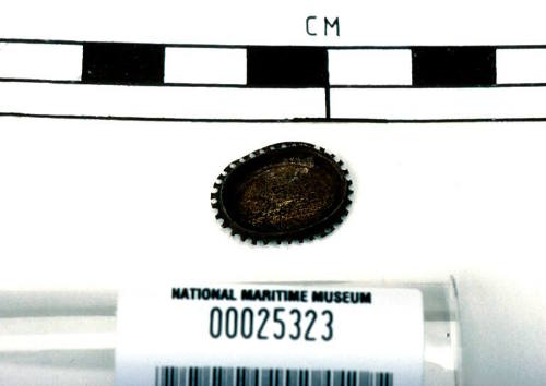 Brooch recovered from the wreck of the DUNBAR