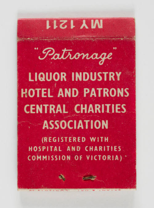 Queensbridge Hotel matchbook