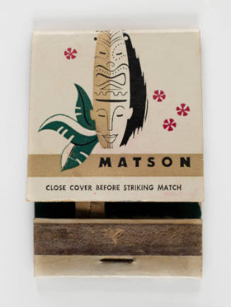 Matson Line matchbook