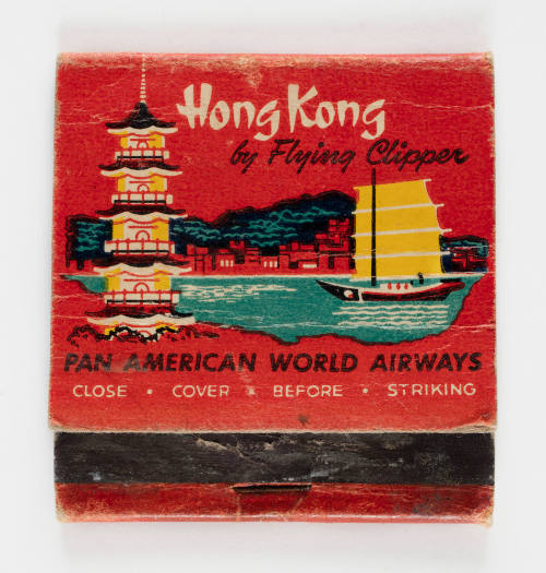 Pan American World Airways matchbook