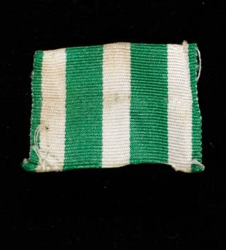 Ribbon from Royal Australian Naval uniforms of Commander Robert James Varley