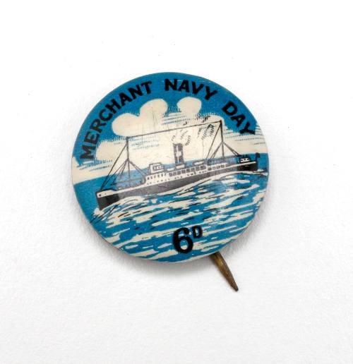 Merchant Navy Day badge