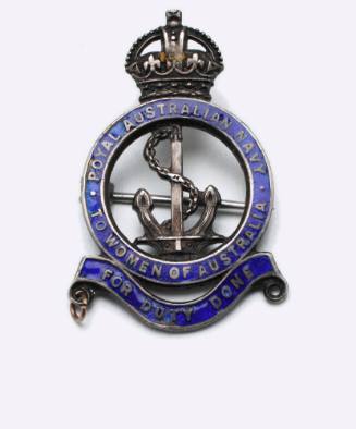 HMAS MELBOURNE sweetheart badge