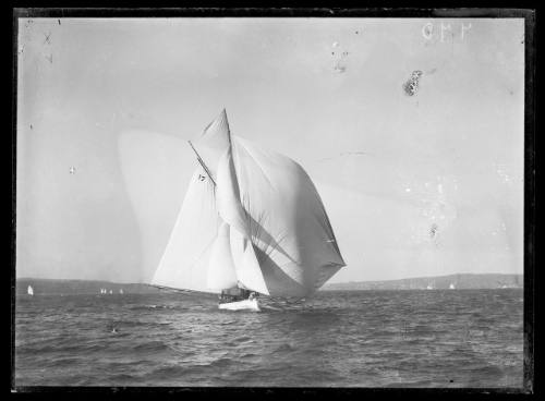 Sailing vessel on Sydney Harbour, INSC 770