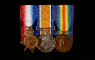 British War Medal WWI : Lieutenant Leopold Florence Scarlett, Third Officer aboard the Royal Australian Navy submarine AE1