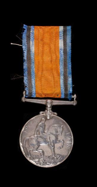 British War Medal WWI : Able Seaman E. L. Holman, RAN
