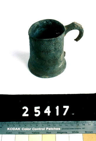 Mug recovered from the wreck of the DUNBAR