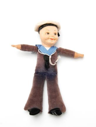 SS STRATHEDEN sailor doll