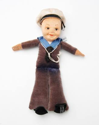 SS STRATHEDEN sailor doll