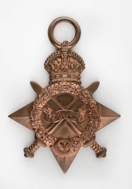 1914-15 Star awarded to HMAS AE1 Chief Engine Room Artificer Joseph Wilson