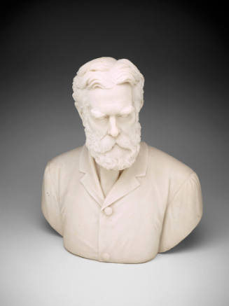 Marble bust of Edward Orpen Moriarty