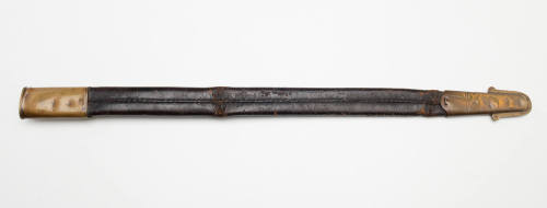 Scabbard for Lancaster Sappers and Miners Bayonet owned by James Conder