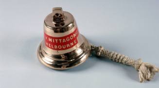 Ships bell from the MV MITTAGONG