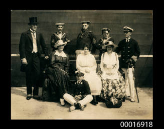 James Conder and fellow cast members of HMS Pinafore