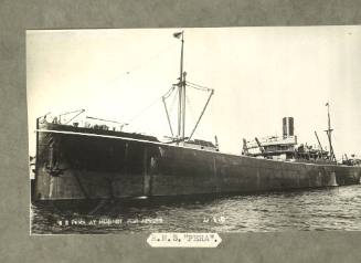 SS PERA at Hobart for Apples