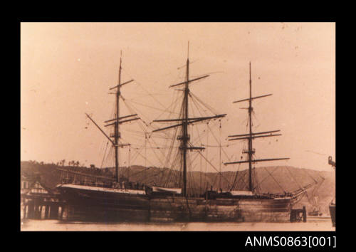 Three masted barque SCOTTISH LASSIE