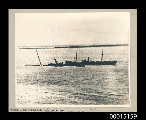 Wrecks on the oyster bank, Newcastle