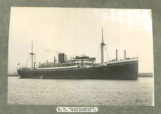 Passenger ship MV WAIRANGI at sea