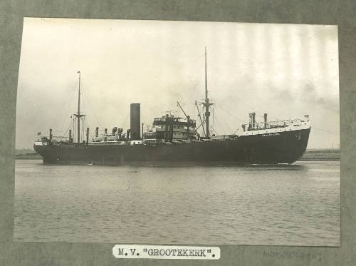 Cargo ship MV GROOTKERK