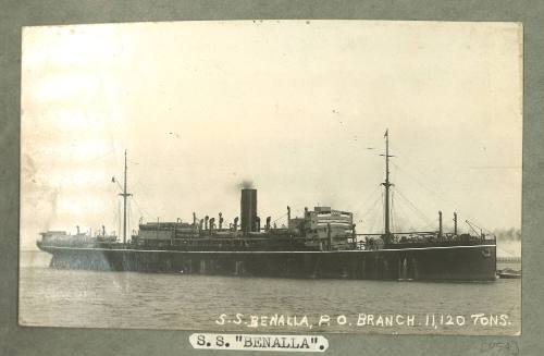 Photograph of SS BENALLA