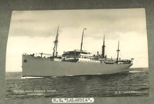 The East Asiatic Co Limited cargo ship MS LALANDIA