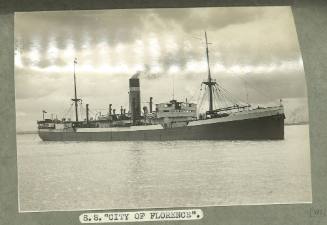 Cargo ship SS CITY OF FLORENCE 