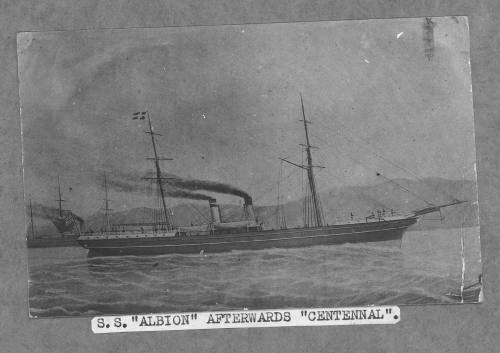 SS ALBION afterwards CENTENNAL