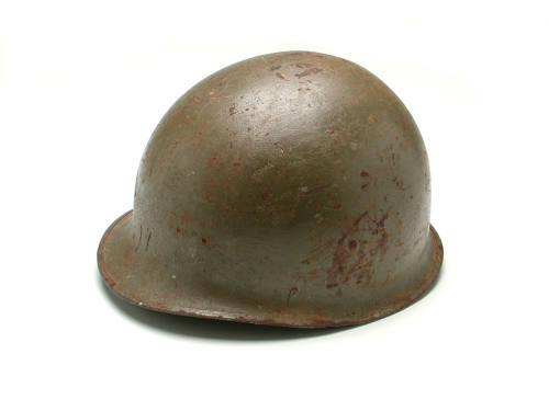 Steel helmet used on HMAS KANIMBLA