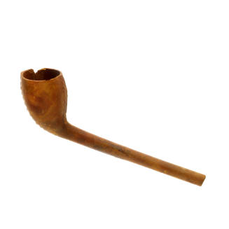 Tobacco pipe recovered from the wreck of the DUNBAR