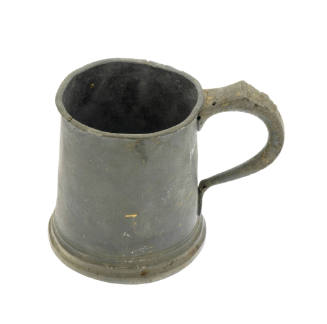 Mug recovered from the wreck of the DUNBAR