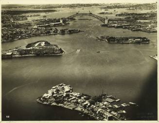 Sydney Harbour from the west