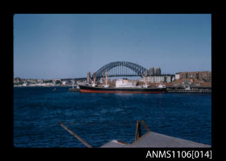 Colour photographic slide of MS AFRIC in Sydney Harbour