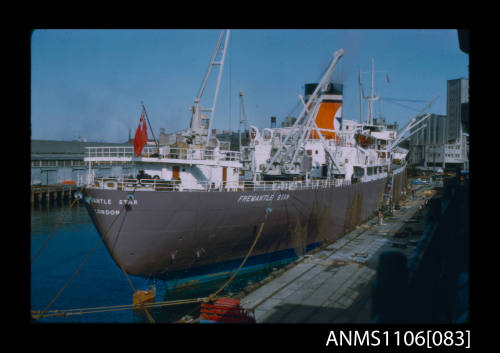 Colour photographic slide of FREMANTLE STAR