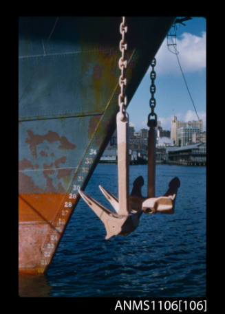 Colour photographic slide of CITY OF BRISBANE