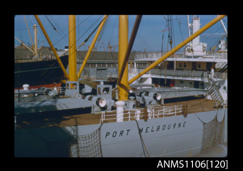 Colour photographic slide of PORT MELBOURNE