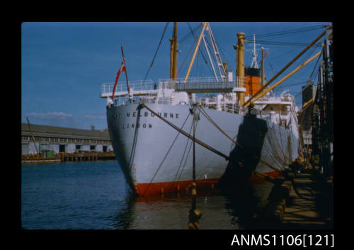 Colour photographic slide of PORT MELBOURNE