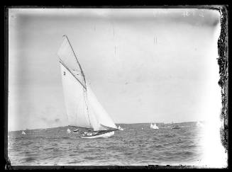 Sloop at South Head, inscribed 284