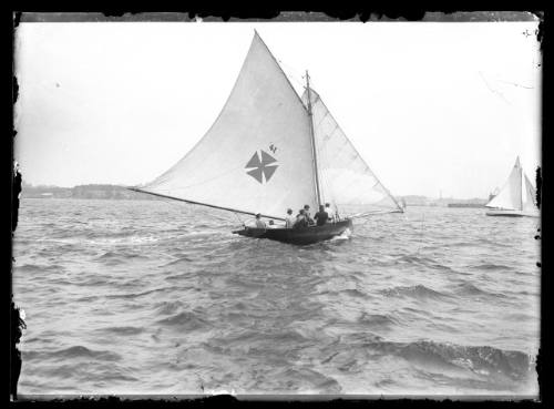 Sloop at Fort Denison, inscribed 559